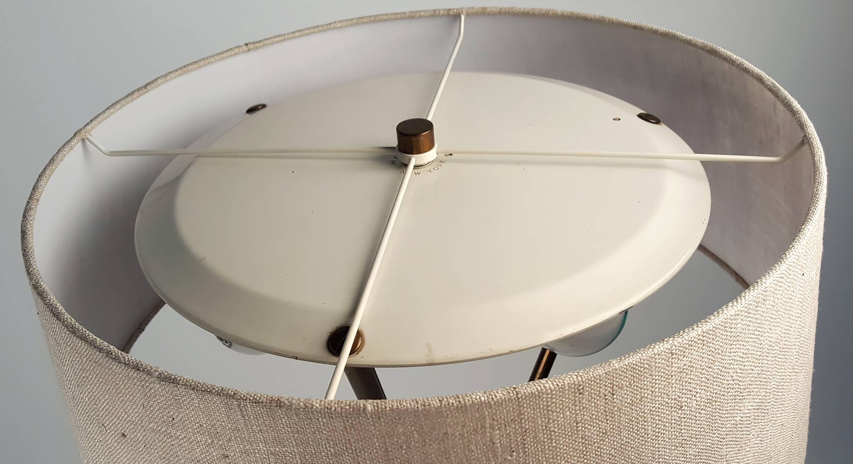 T.H. Robsjohn-Gibbings Tripod Floor Lamp for Hansen 2
