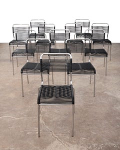 André Dupré Model 130 Stacking Chairs for Knoll International -sold in sets