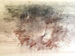 Early Harry Bertoia Monoprint Pencil Signed on Verso