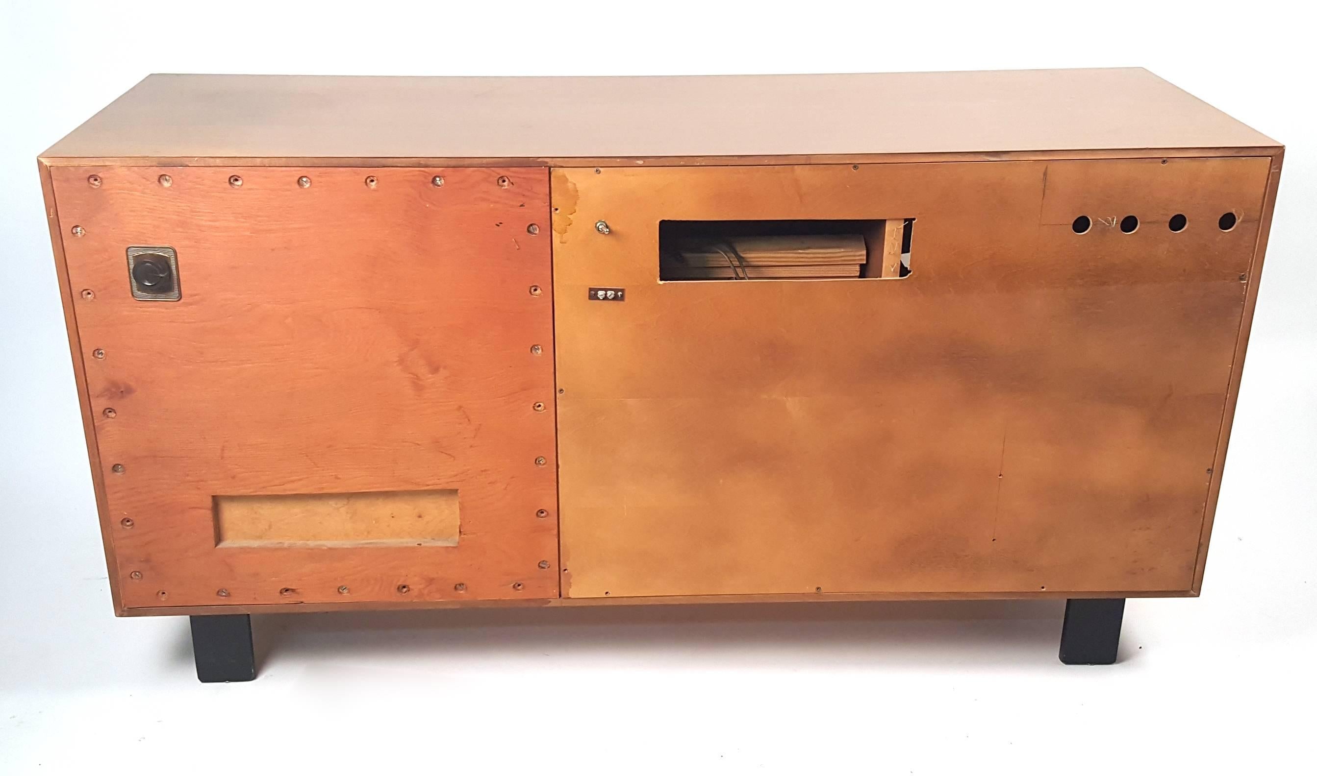 Mid-20th Century George Nelson Stereo Cabinet for Herman Miller