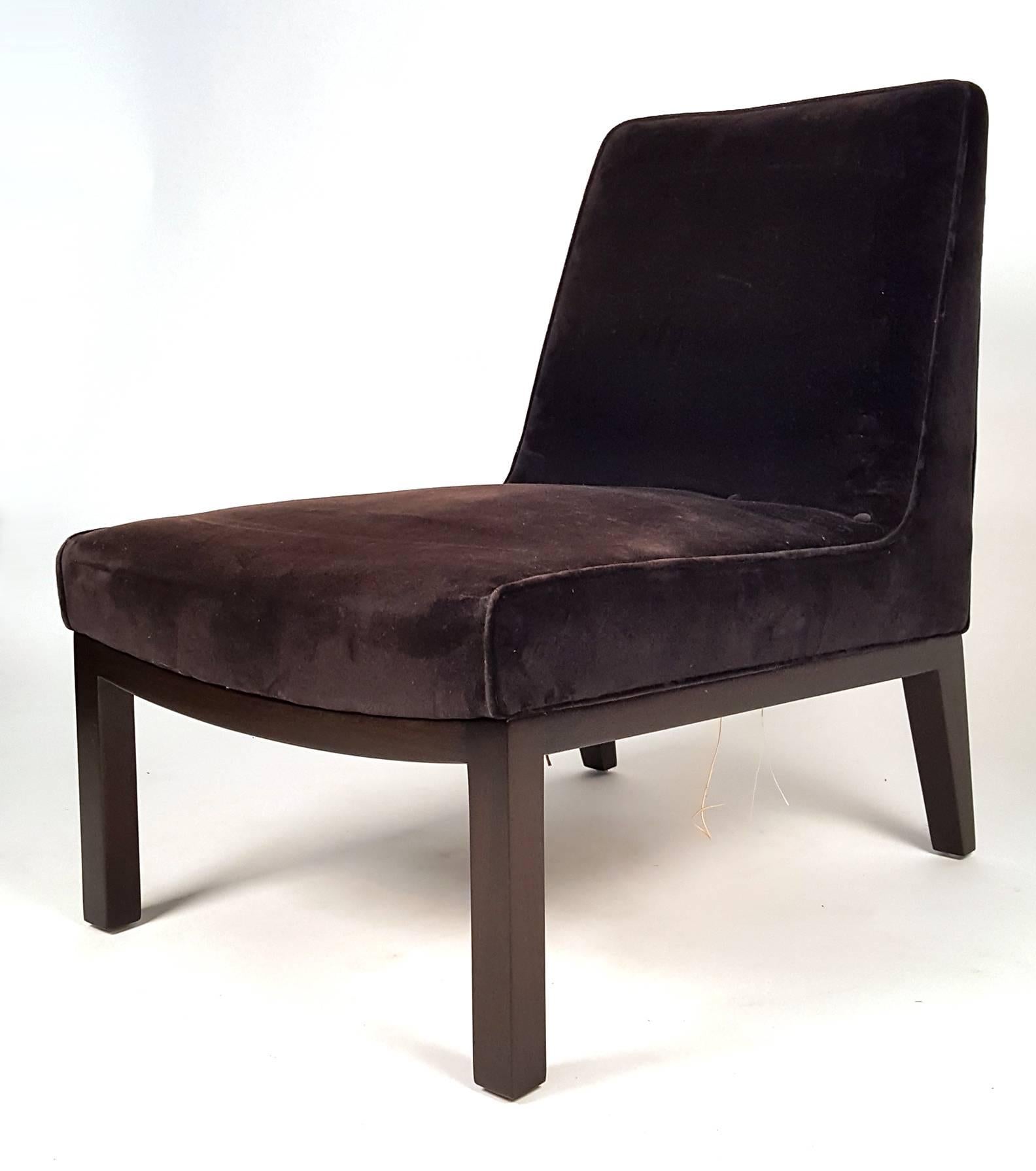 Slipper-Stühle von Edward Wormley für Dunbar im Zustand „Gut“ im Angebot in Dallas, TX