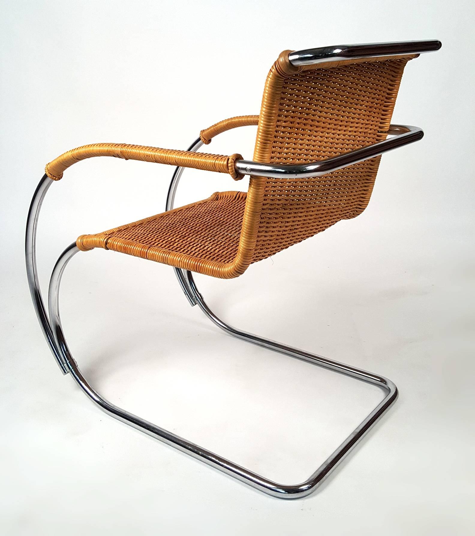 German MR20 Lounge Chair by Ludwig Mies van der Rohe