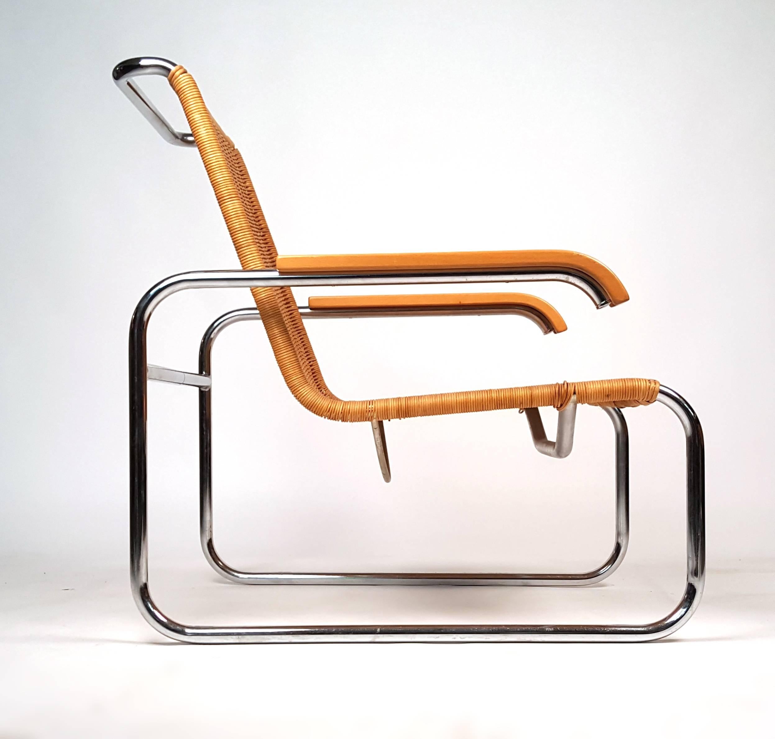 marcel breuer lounge chair model b 35