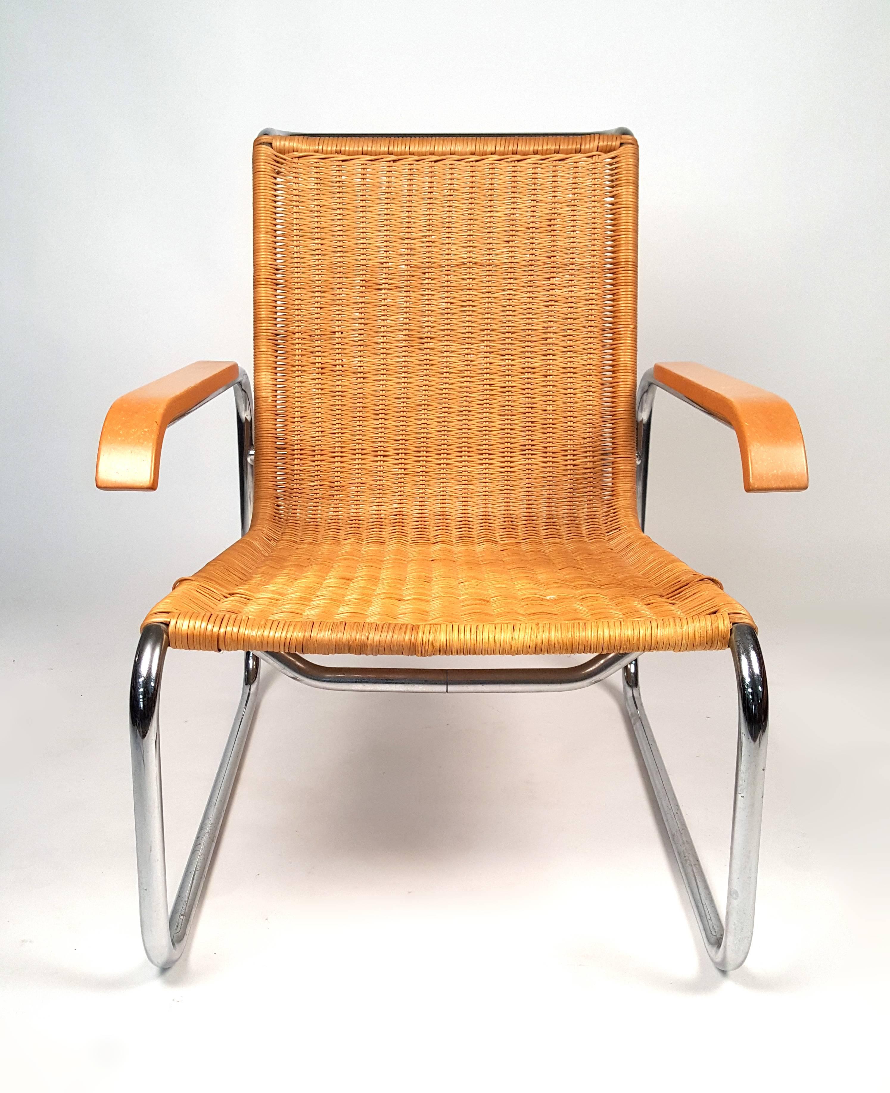 Bauhaus Marcel Breuer B-35 Lounge Chair