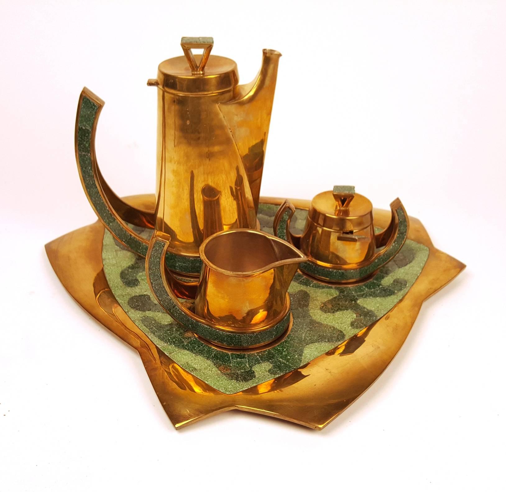 Mid-Century Modern Salvador Teran Coffee Tea Service