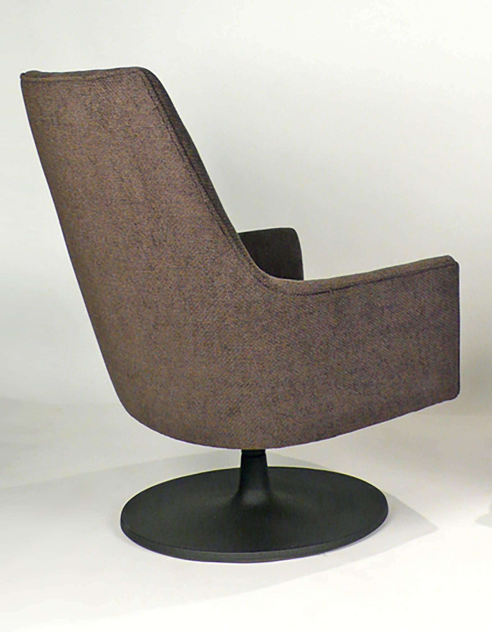 Mid-20th Century Jens Risom His Lounge Chair