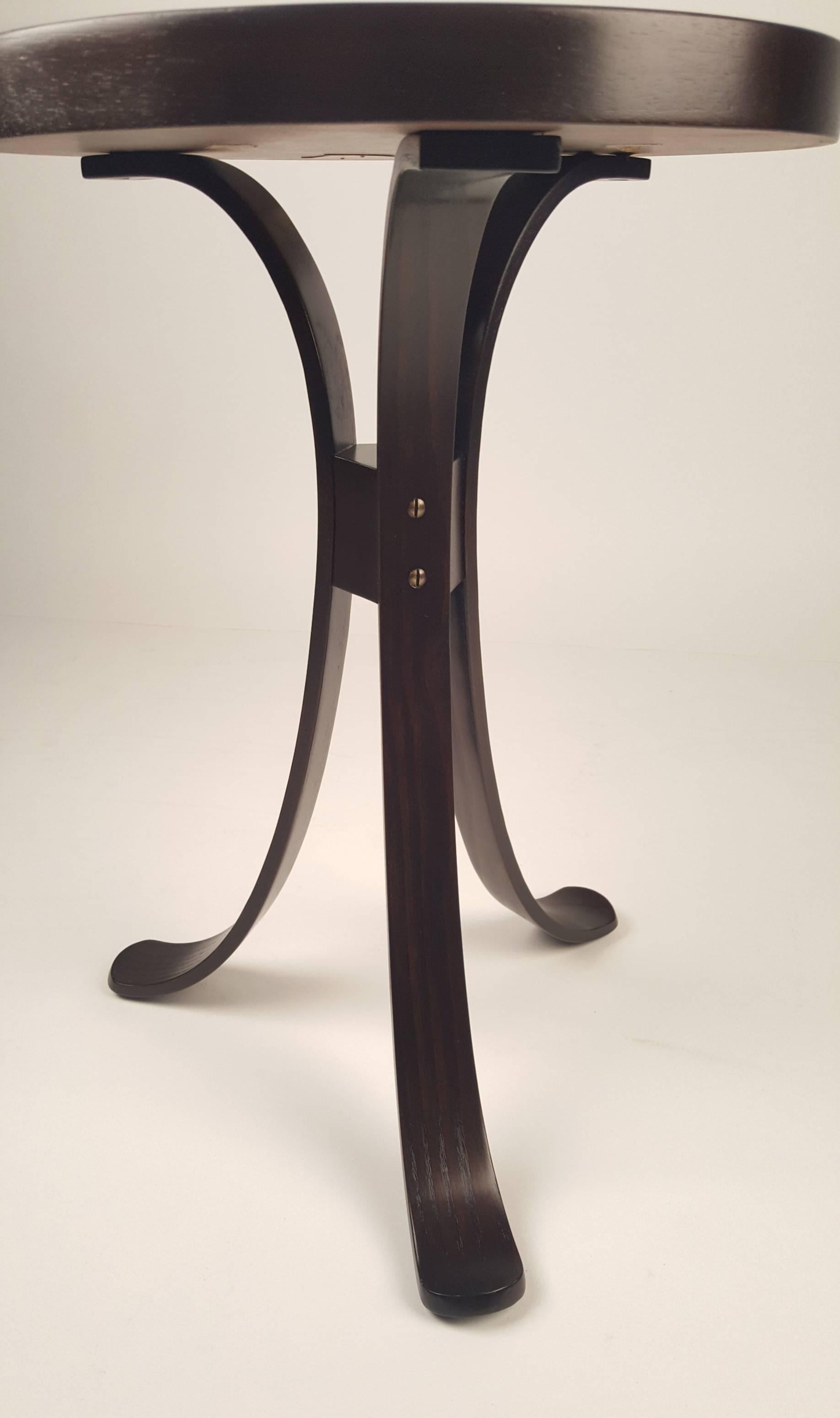 Mid-Century Modern Tripod Drink Table by Roger Sprunger for Dunbar