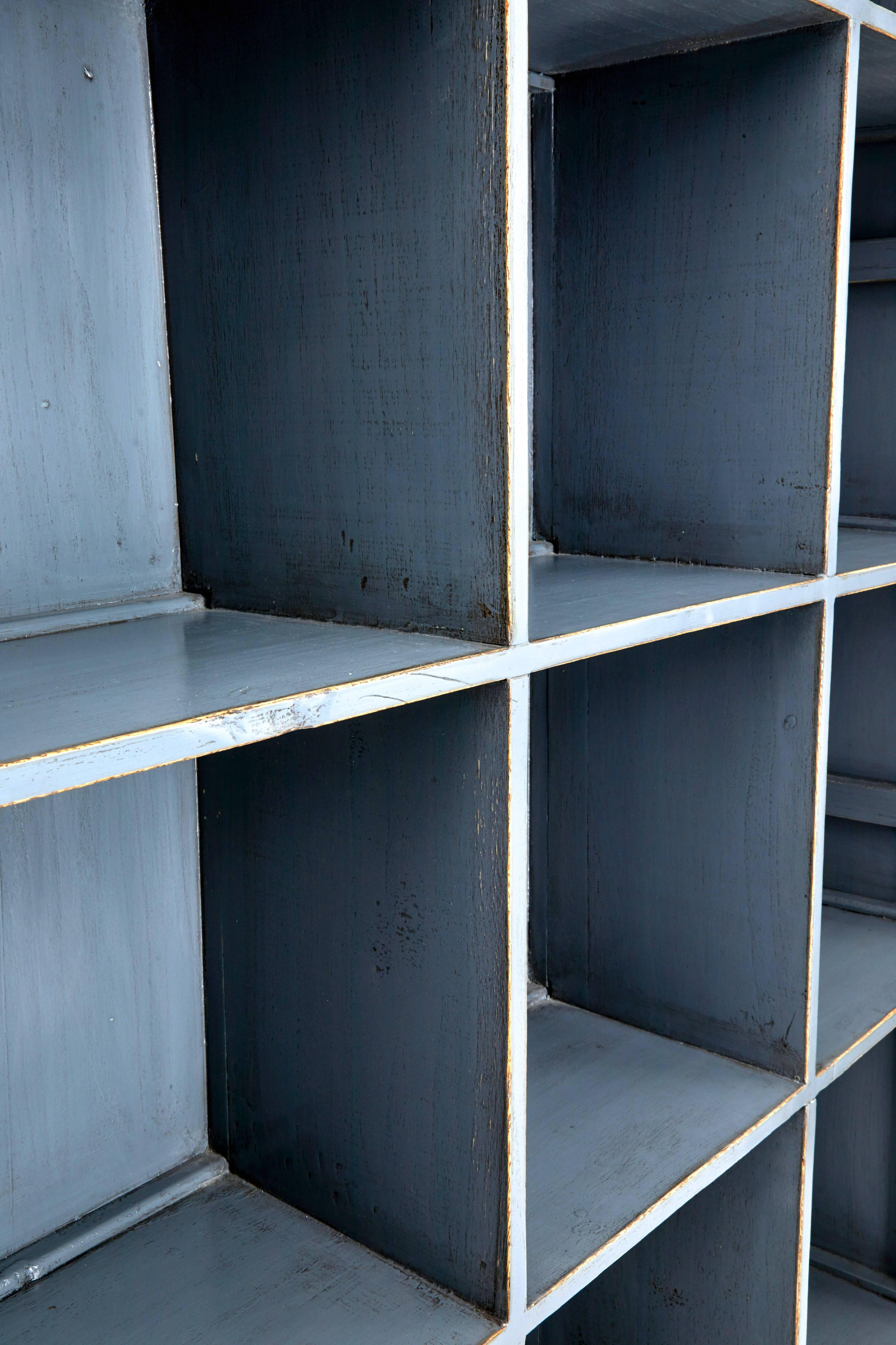 Hardwood Large Late 20th Century Chinese Export Open Bookcase