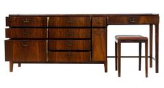 1960s Danish Design Rosewood Dressing Sideboard by Frode Holm