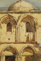 20th Century Watercolour of Jerusalem by Noel Harry Leaver