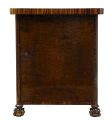 1920s Birch and Rosewood Small Writing Table Desk