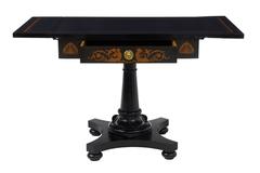 19th Century Ebonized Swedish Sofa Table