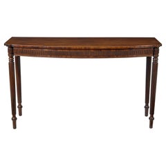 Early 20th century mahogany console table