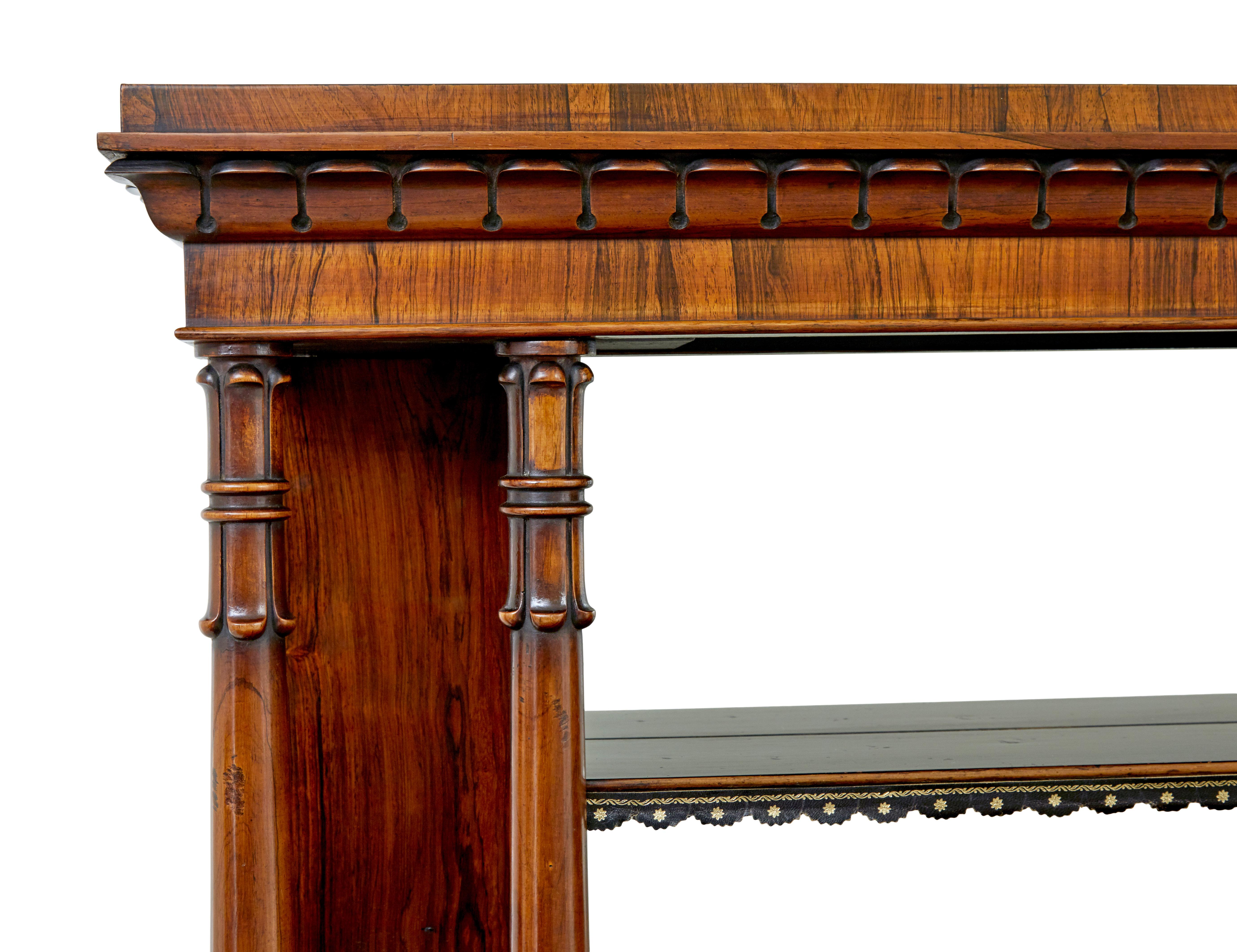 Mid 19th century palisander mirrored chiffionier For Sale 1