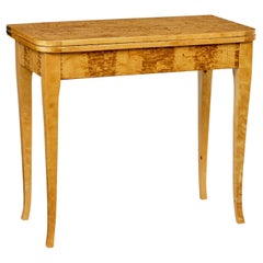 Wood Card Tables and Tea Tables