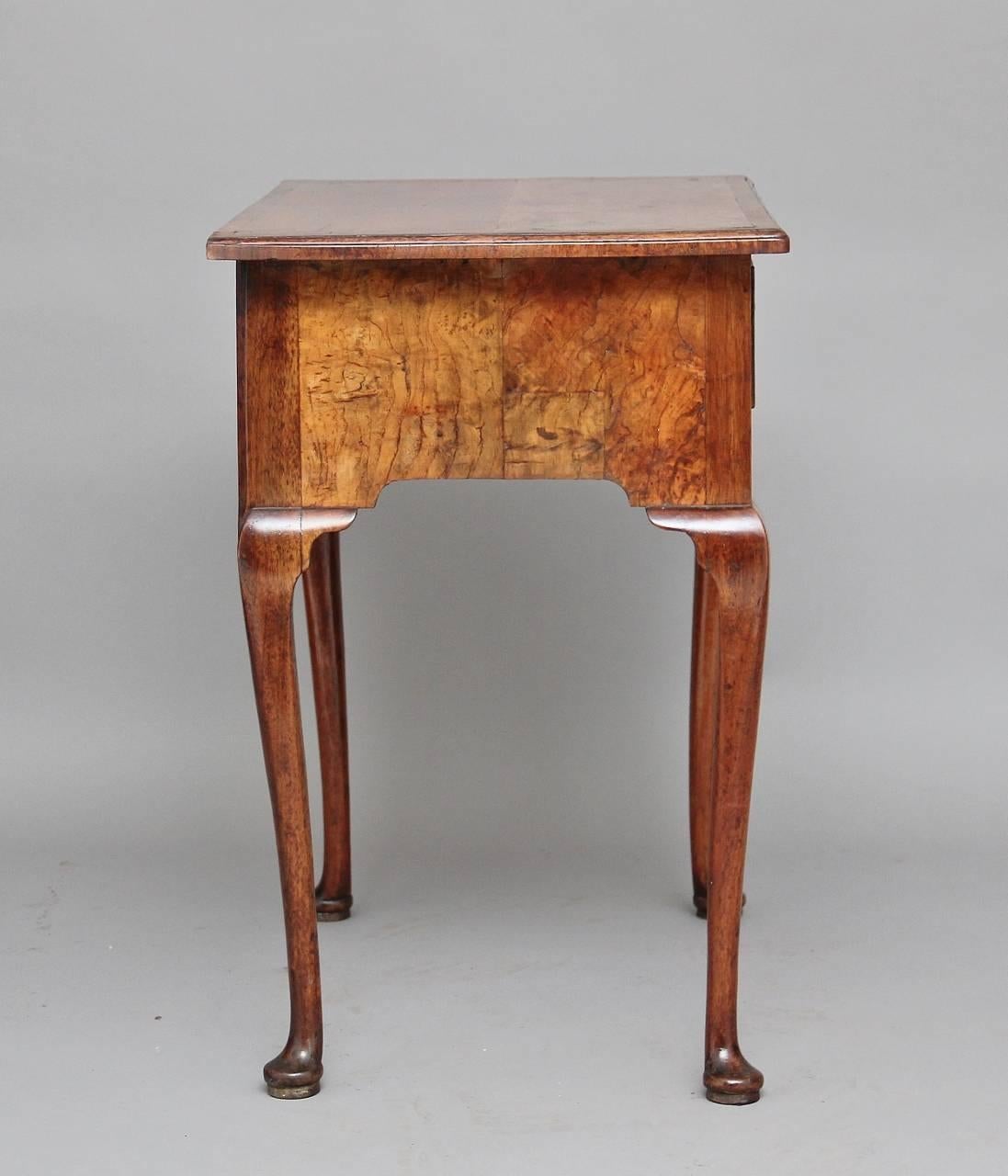 Woodwork 18th Century Georgian Elm Lowboy Table