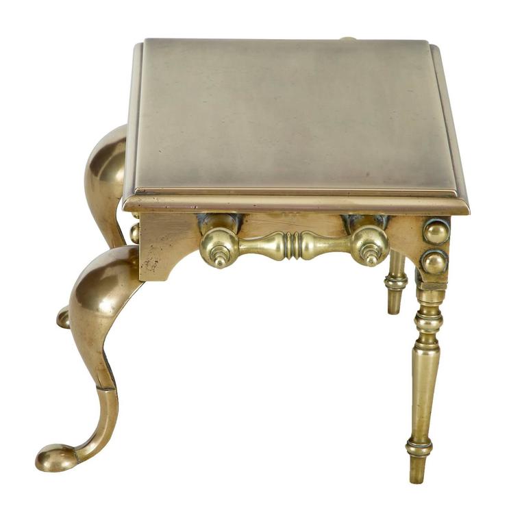 High Victorian 19th Century Brass Trivet Footman at 1stDibs