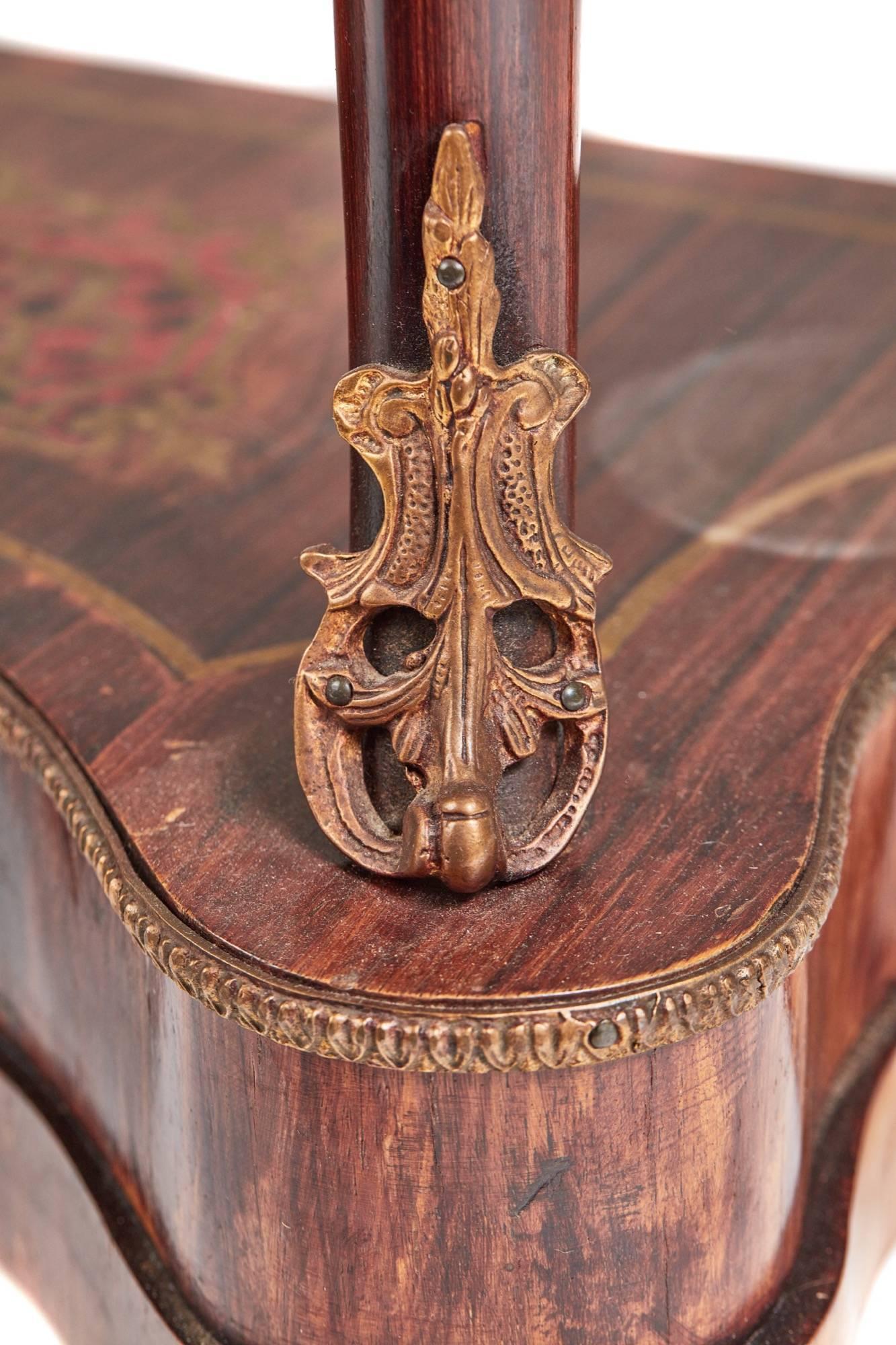 Stunning 19th Century French Boulle Clock Consul Table 4