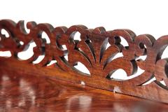 19th Century High Victorian Burr Walnut Whatnot