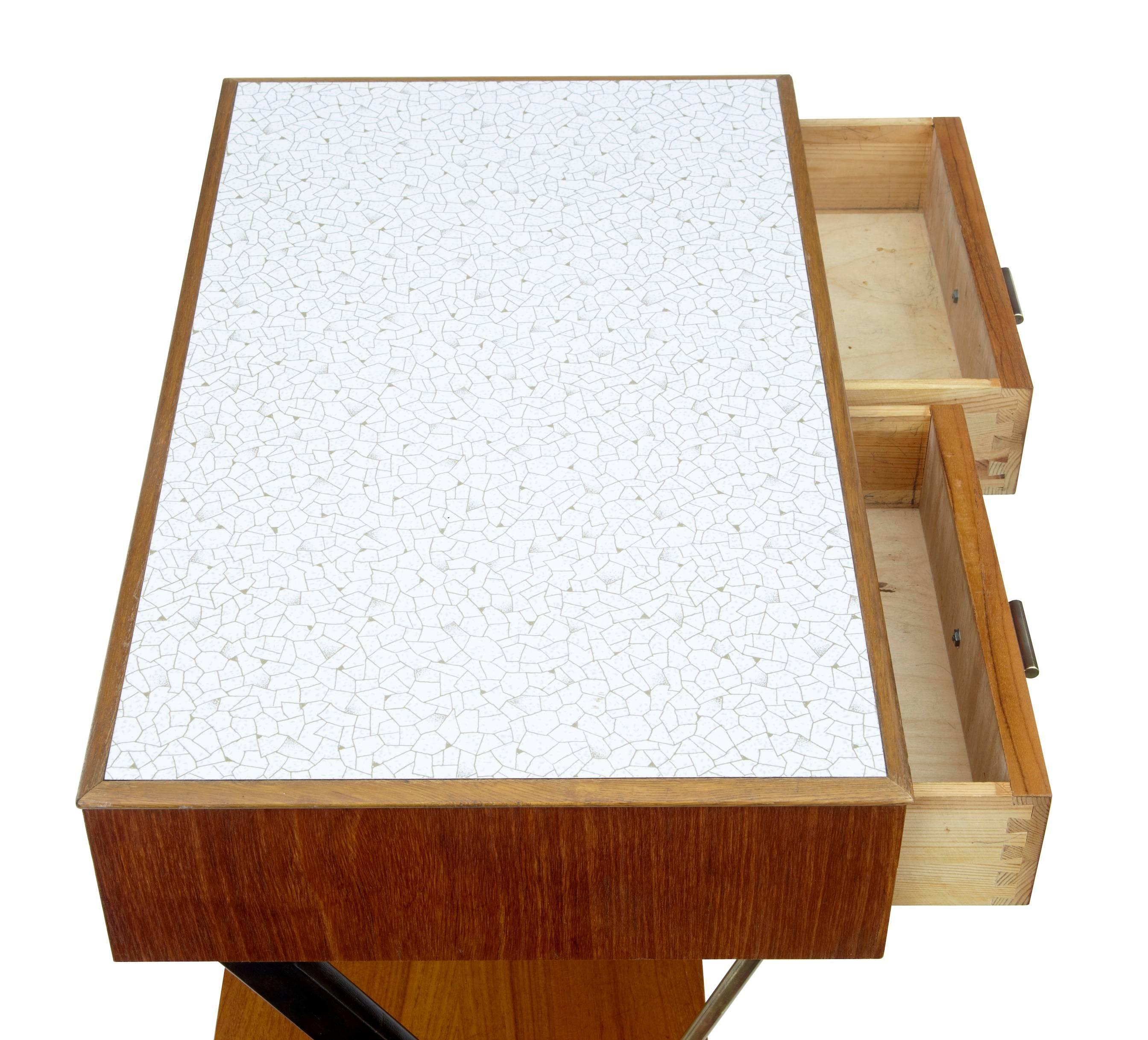 Woodwork 1960s Scandinavian Modern Teak Side Table
