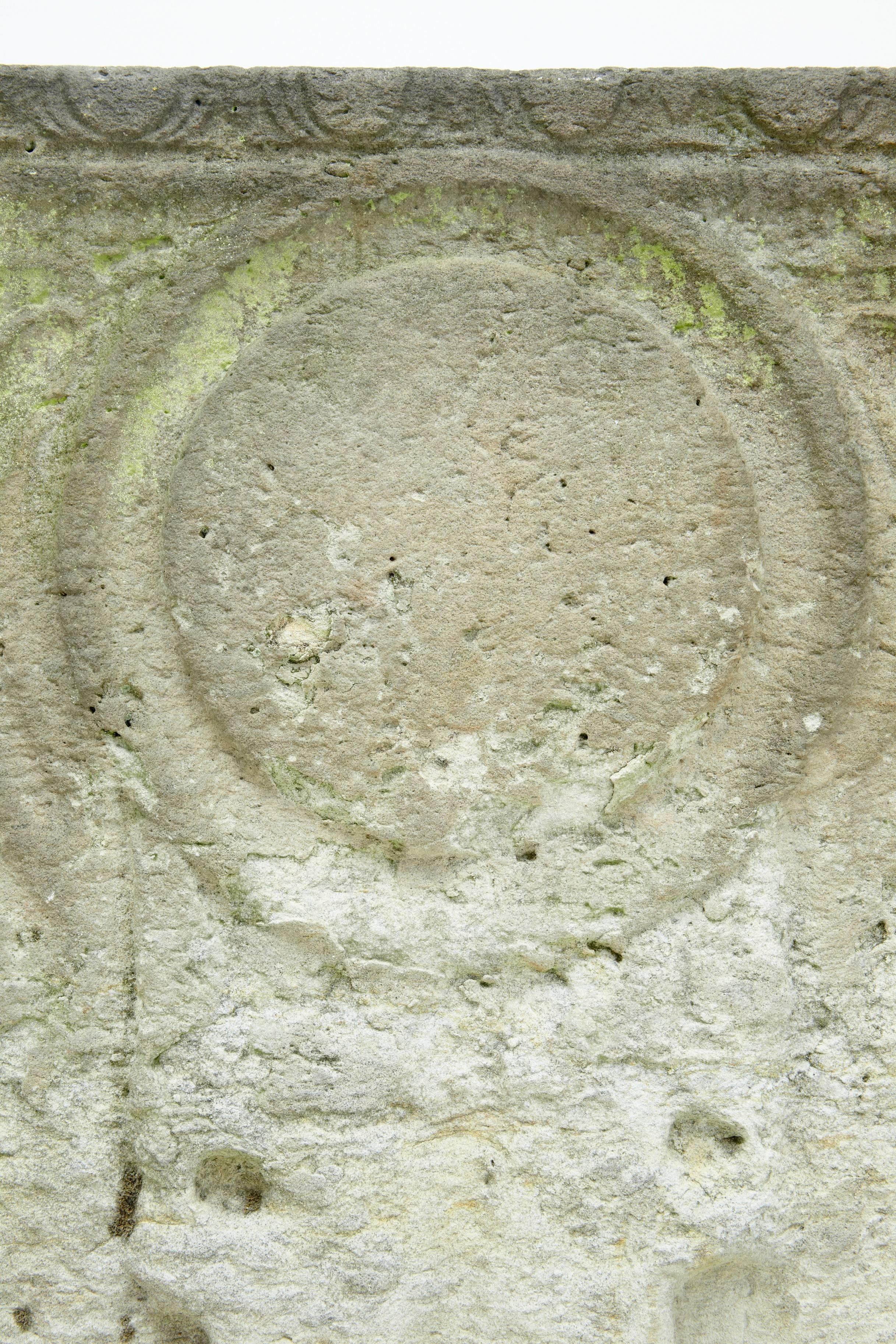 Greco Roman Unique Anglo Roman Limestone Sarcophagus