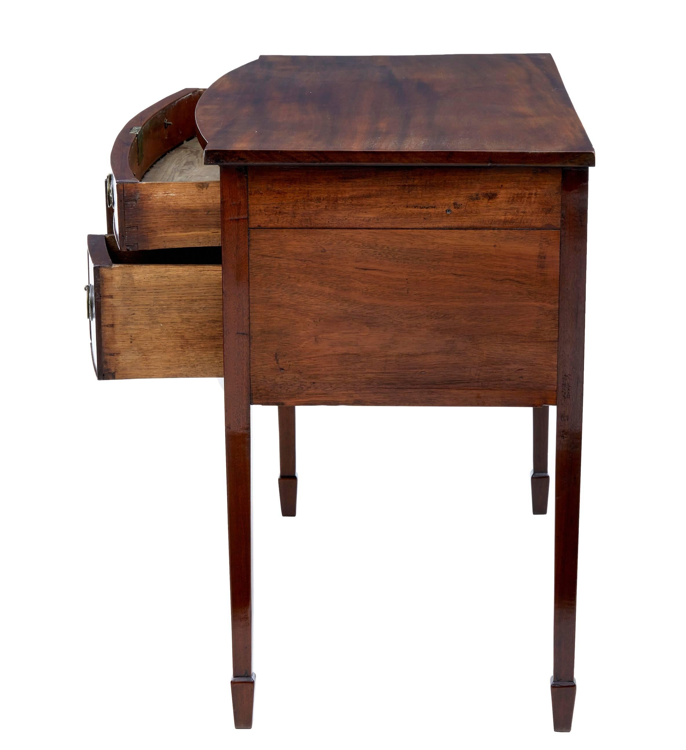 European 19th Century Mahogany William IV Mahogany Small Sideboard