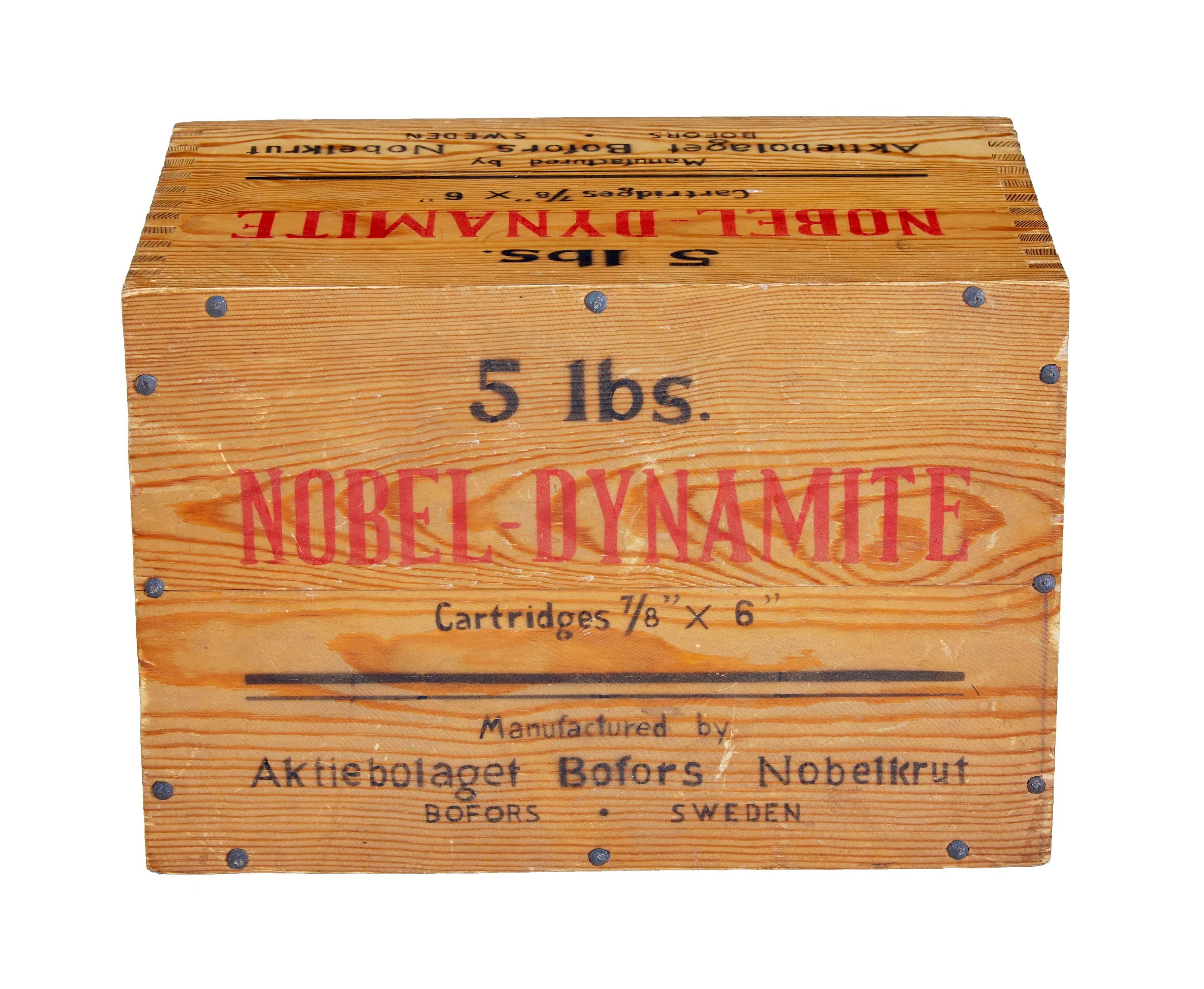 vintage dynamite box