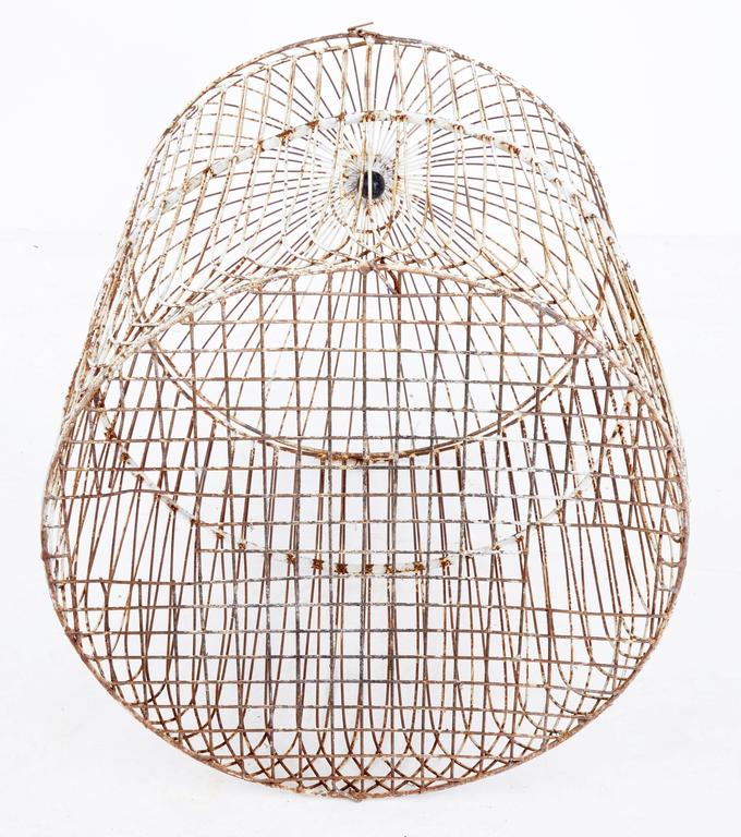 19th Century Large Wire Frame Decorative Bird Cage For Sale At 1stdibs