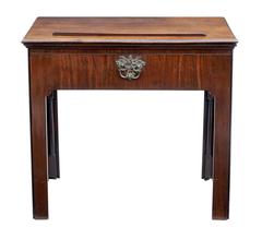 Fine Quality Georgian Mahogany Metamorphic Architects Desk