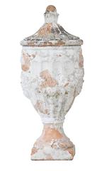1920s Salt Glazed Garden Urn in the Adams Taste