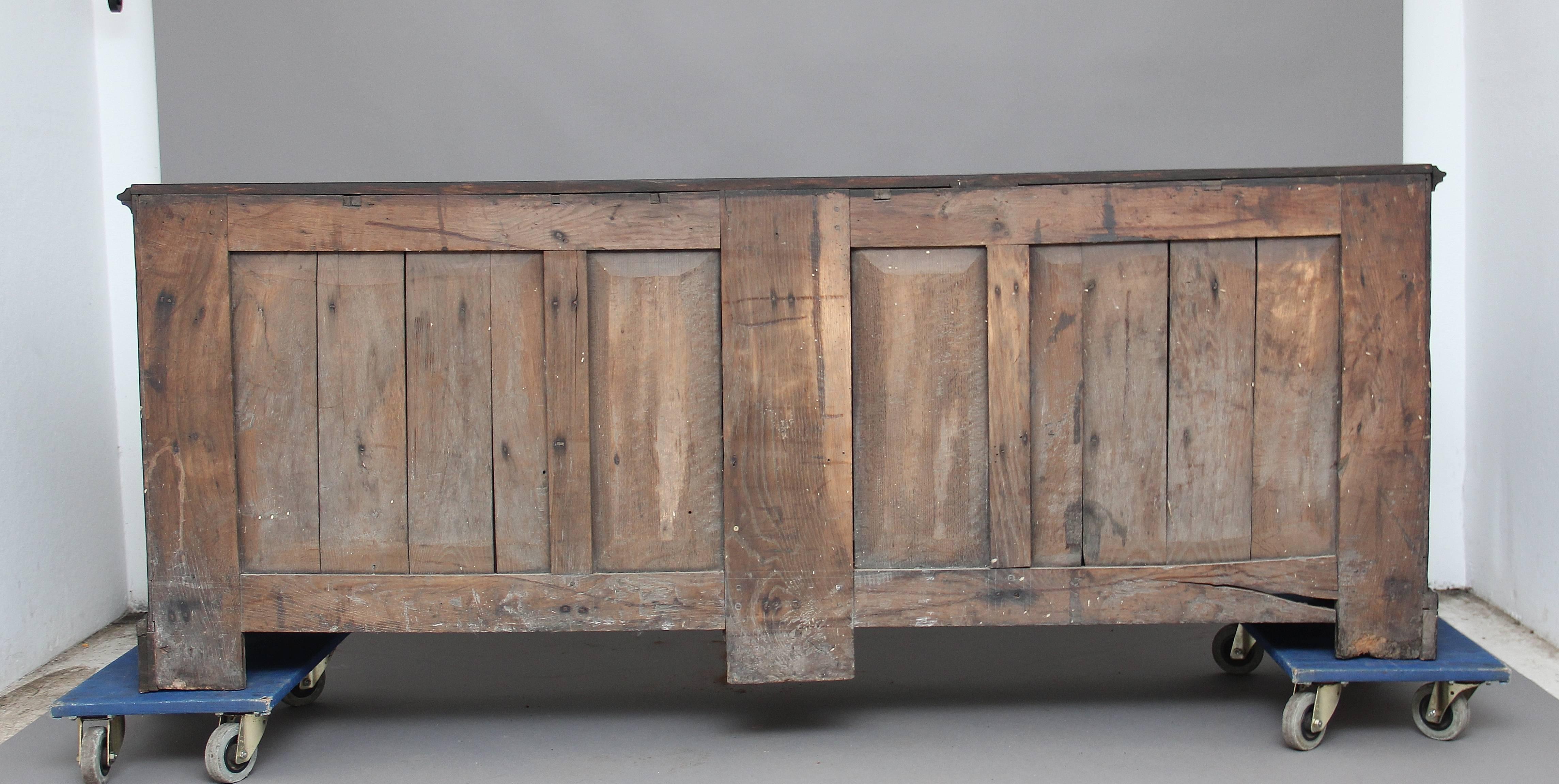Woodwork 18th Century Georgian Oak Dresser Base