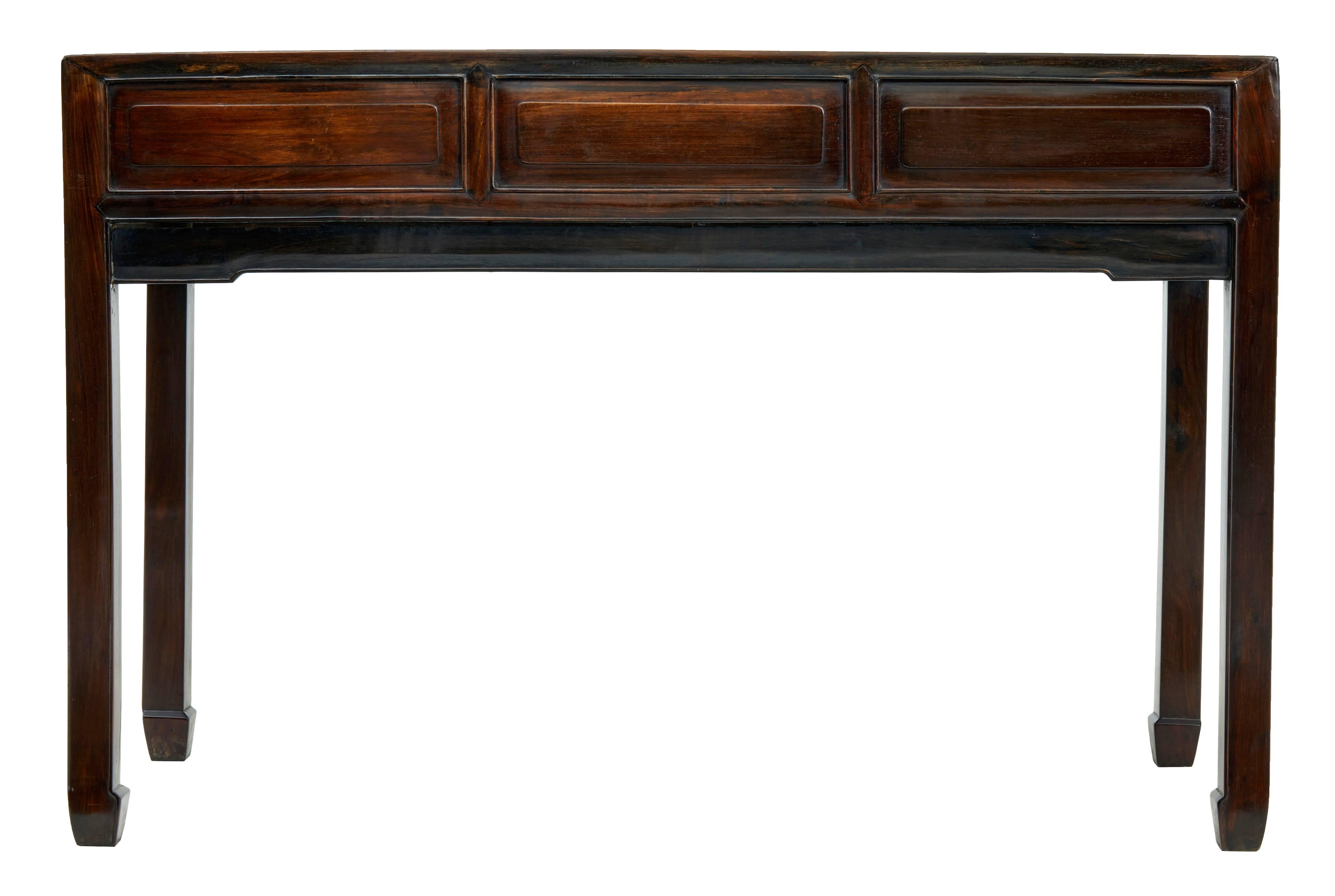 Woodwork 19th Century Chinese Hongmu Writing Table