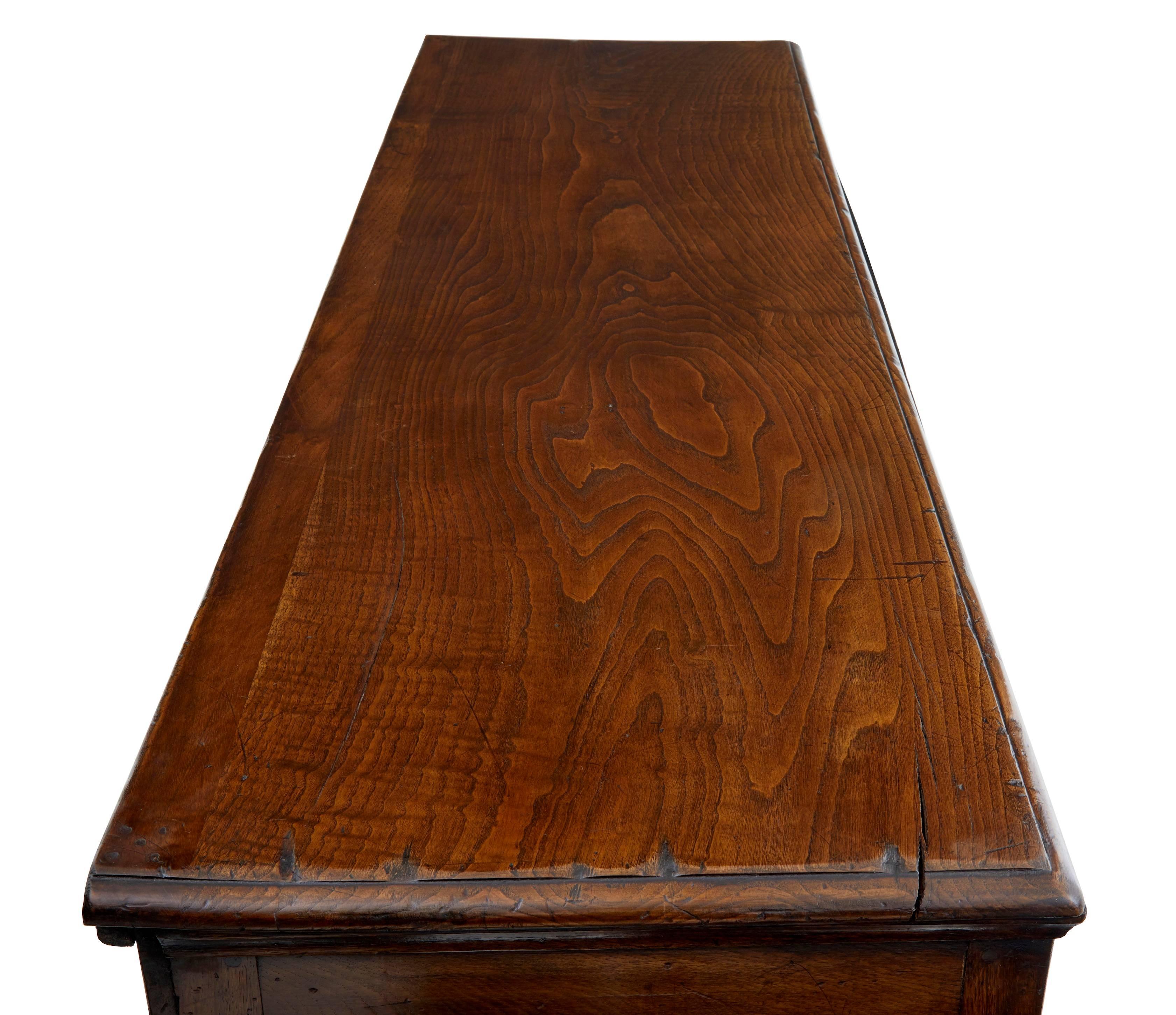 Cross-Banded Fine Quality 18th Century Welsh Cupboard Dresser