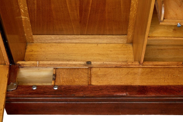 1930s Mahogany And Oak Compactum Ltd Gentleman S Wardrobe At 1stdibs