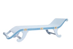 1920s Walnut Painted Decorative Daybed