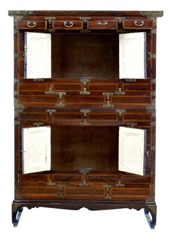 Late 19th Century Inlaid Chinese Cabinet