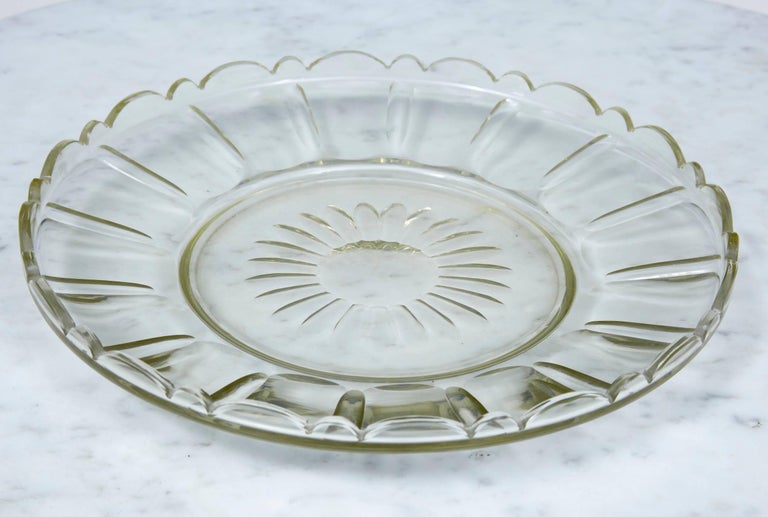 Early 20th Century Cut Glass Pumpkin Serving Punch Bowl at 1stDibs glass pumpkin punch bowl