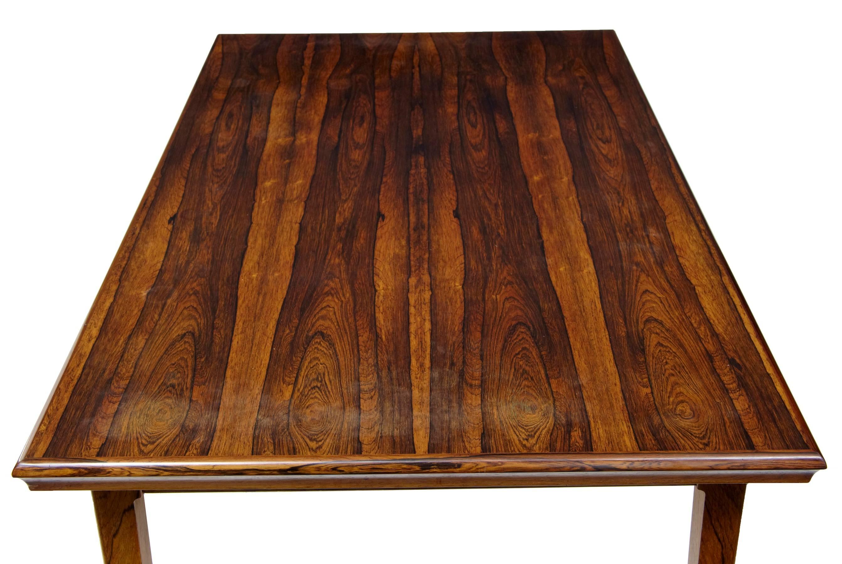 Scandinavian Modern 20th Century Danish Rosewood Adjustable Coffee Table