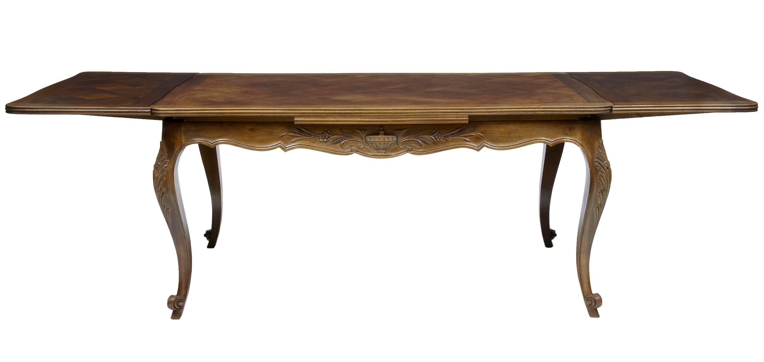 french extending dining table