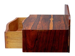 1960s Scandinavian Rosewood Telephone Table