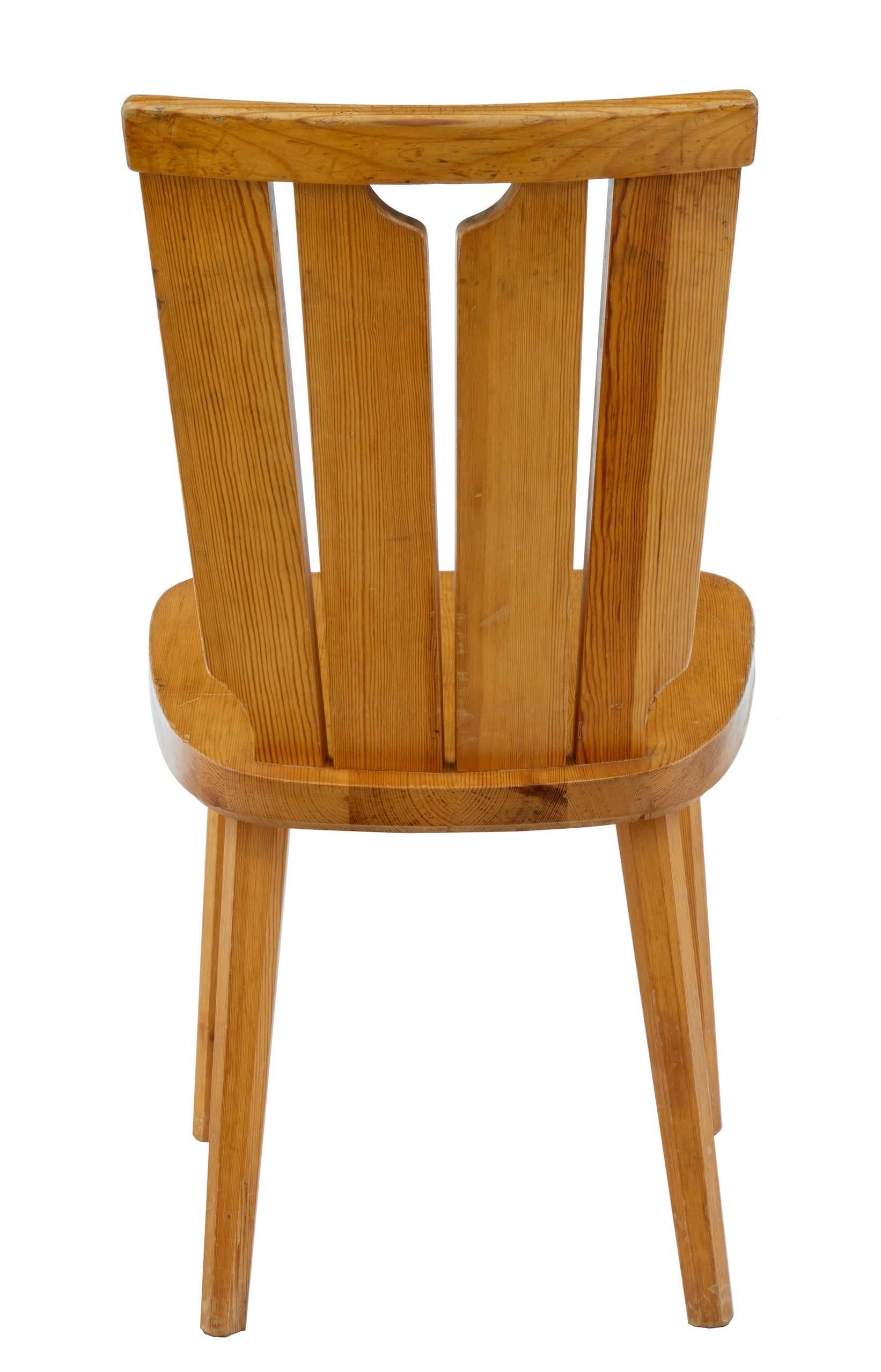 pine dining chairs for sale