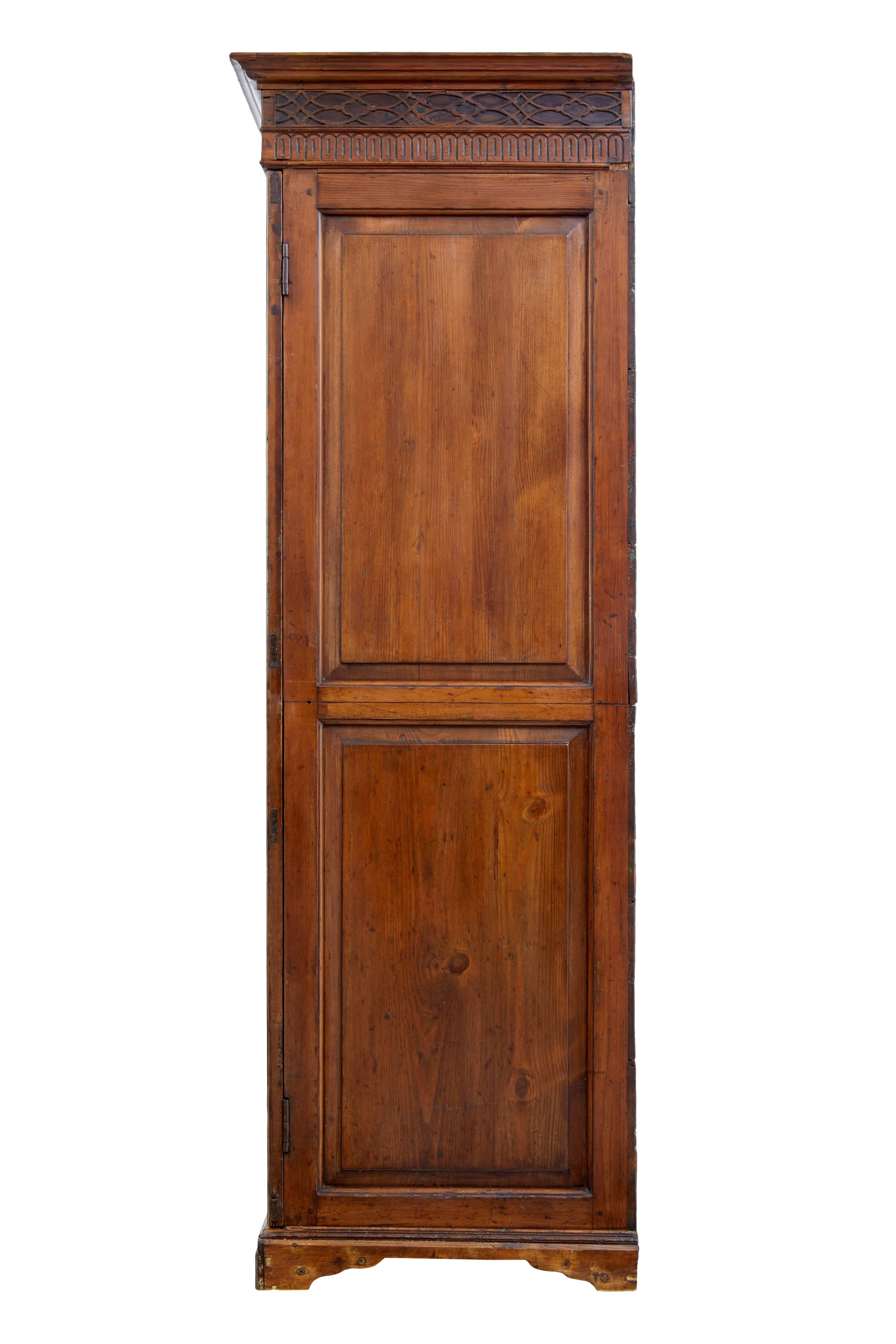 British 19th Century English William IV Pine House Keepers Cupboard