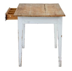 19th Century Swedish Pine Kitchen Table