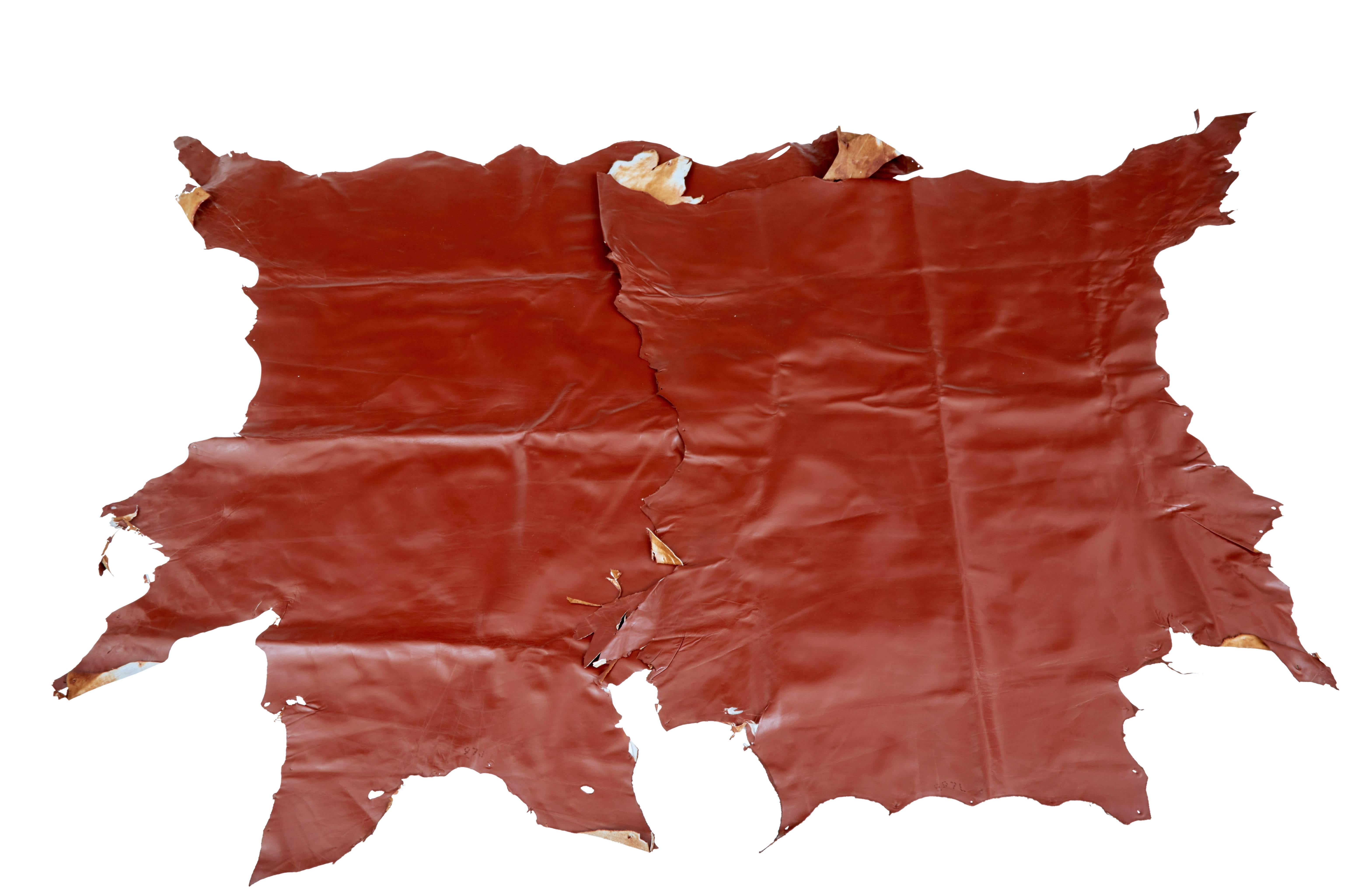 Swedish 16 Cowhides for Upholstery or Decoration For Sale