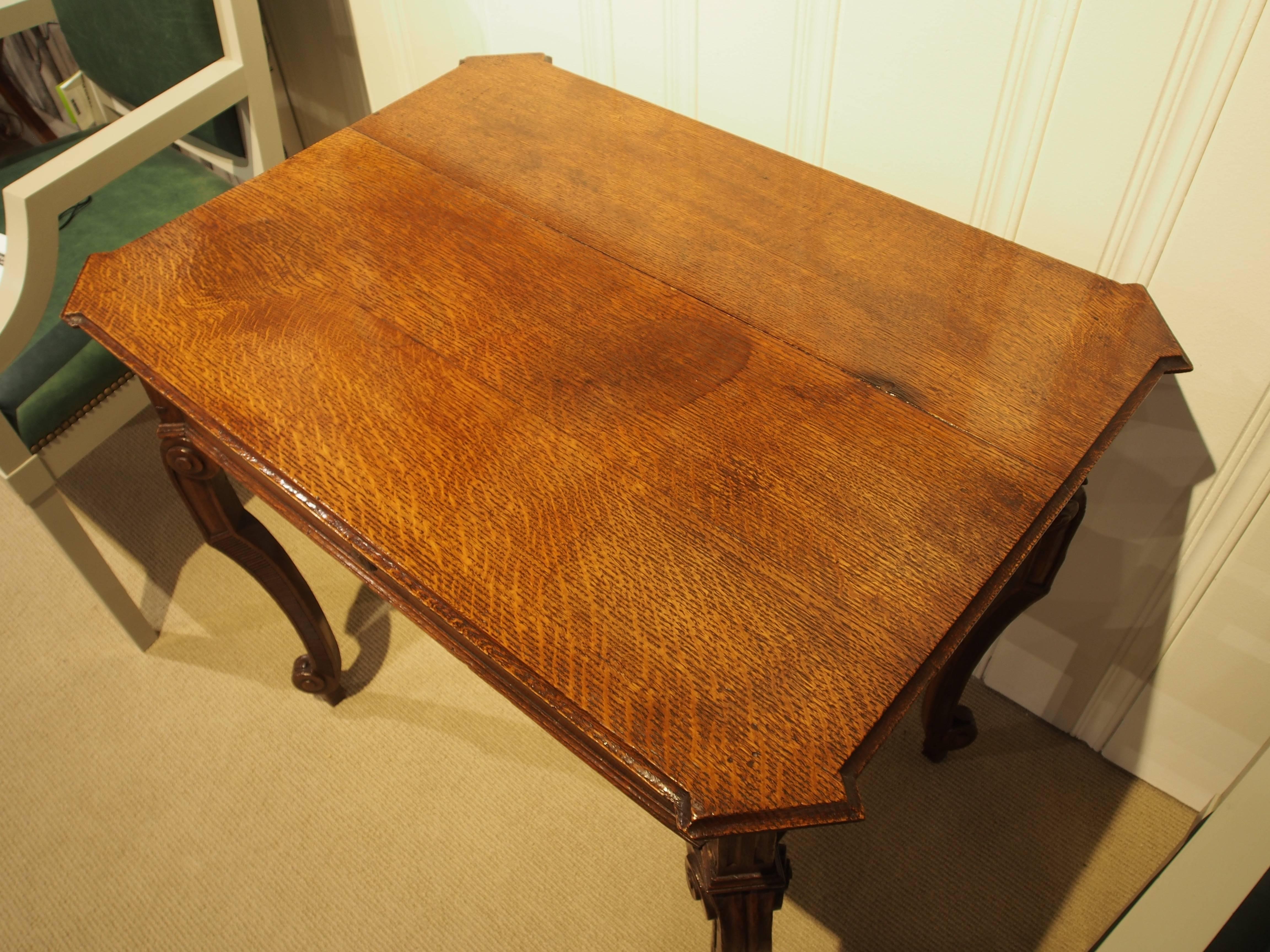 19th Century Table in Oak, circa 1850 For Sale
