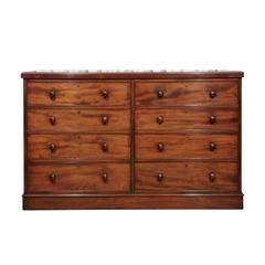 Double Chest of Drawers in Mahogany