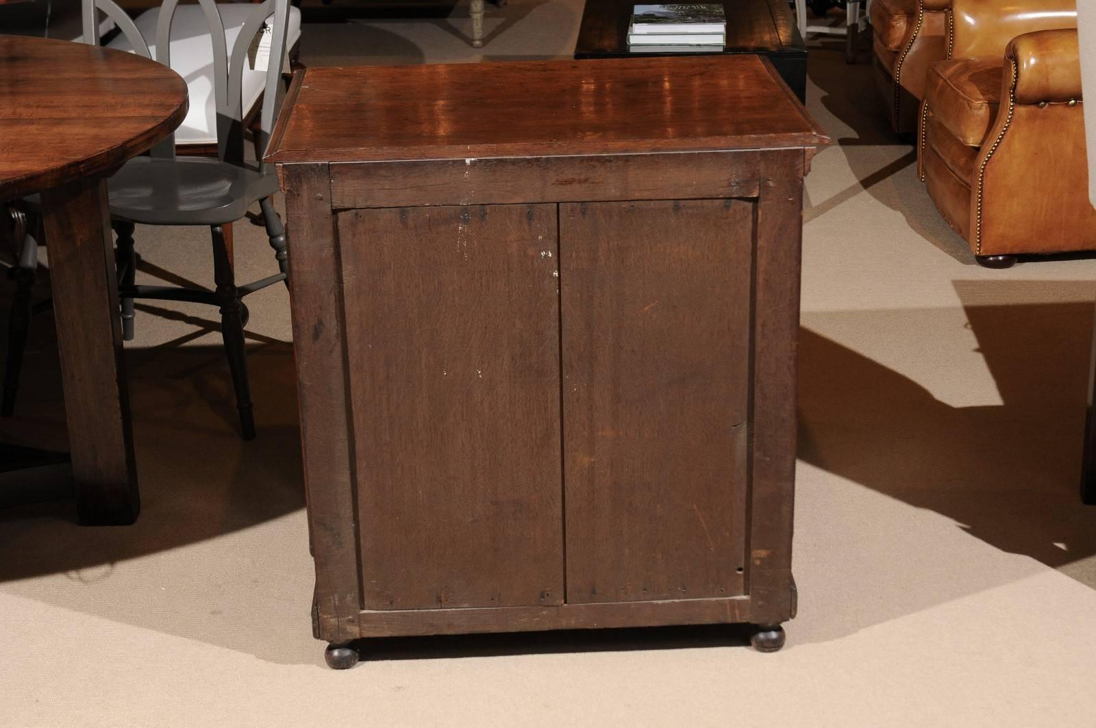 Oak Confiturier with Working Key and Lock, French, circa 1900 For Sale 2