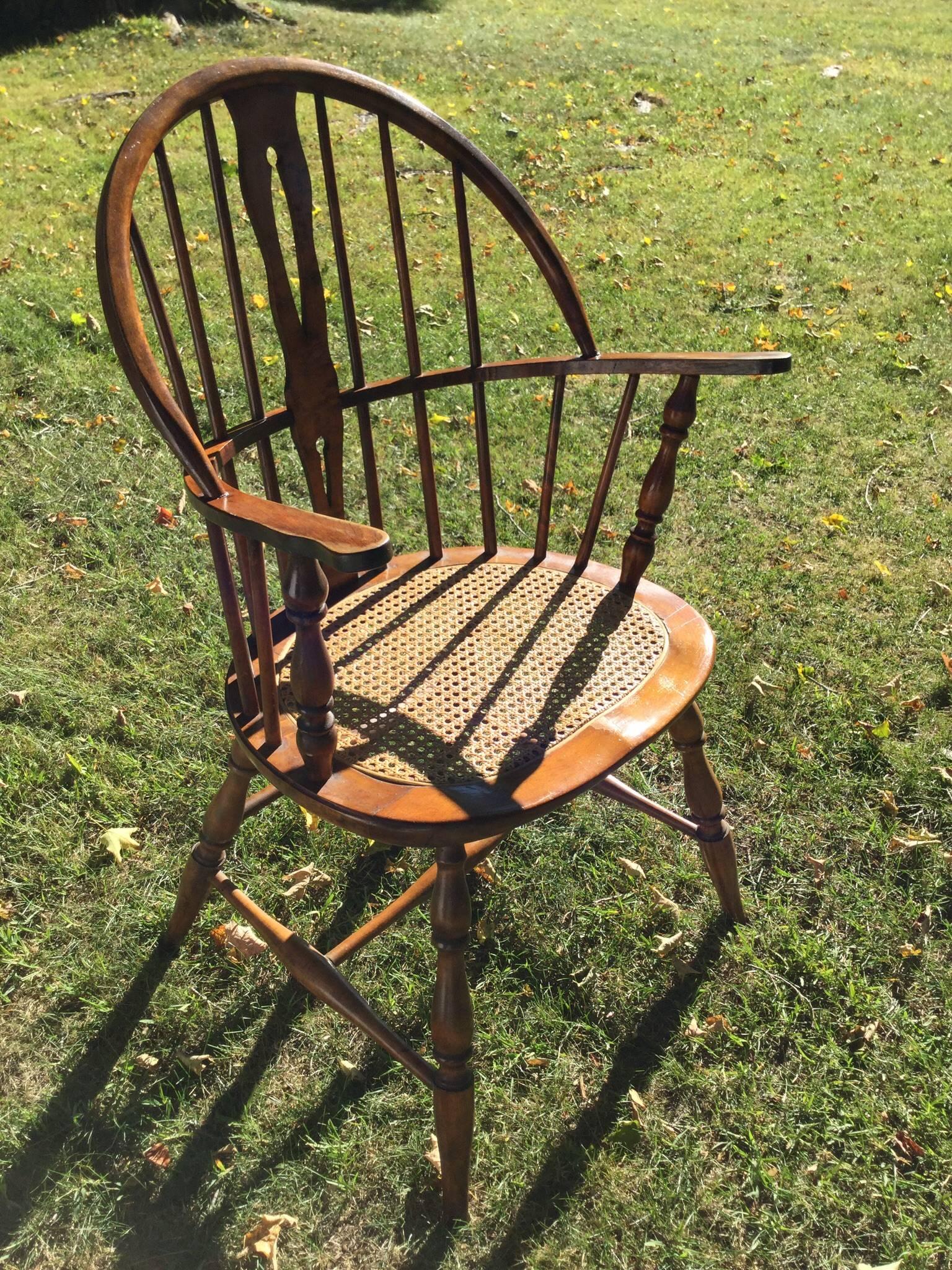 Early American Windsor Style Armchair For Sale 5