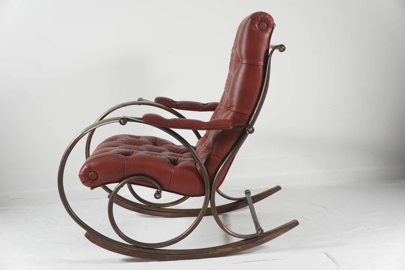 20th Century Midcentury Lee Woodard Rocker, Rocking Chair