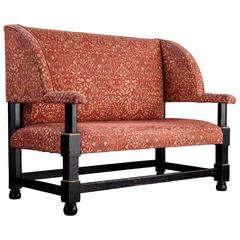 Gothic Ebonized Sofa